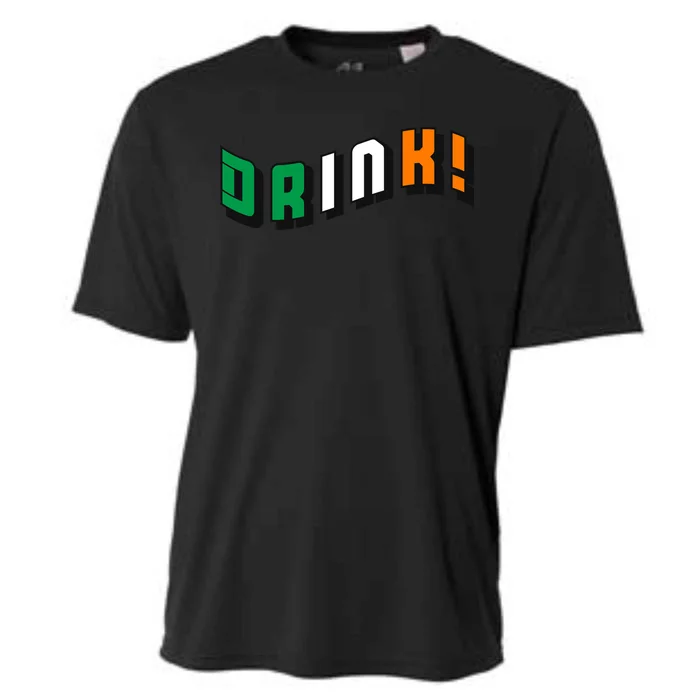 Drink St Patricks' Day Cooling Performance Crew T-Shirt