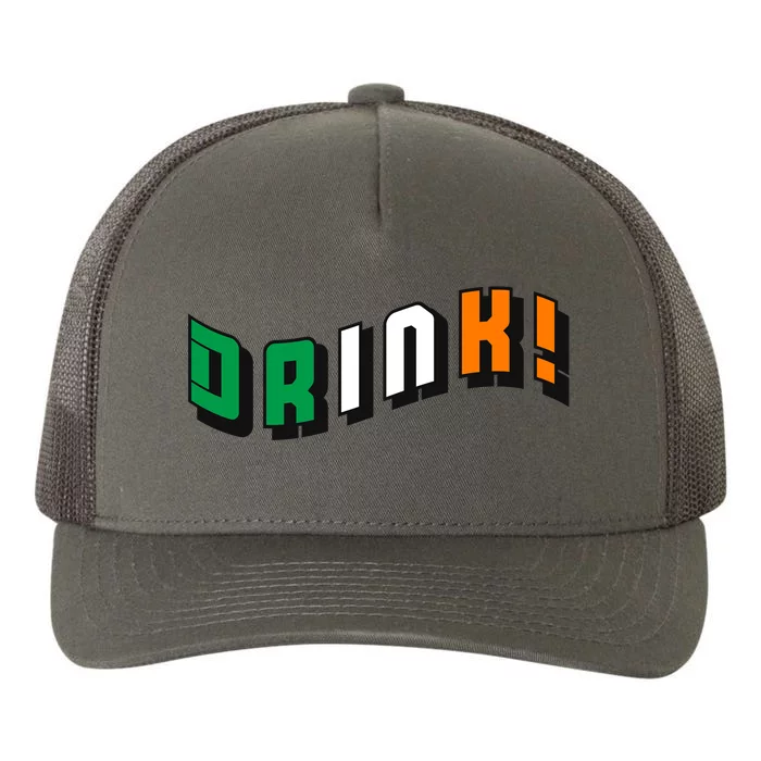 Drink St Patricks' Day Yupoong Adult 5-Panel Trucker Hat