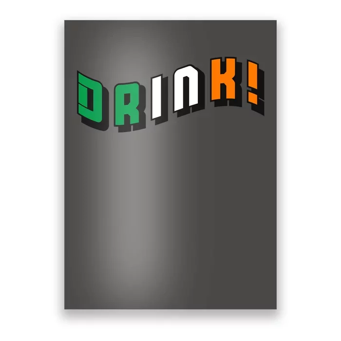 Drink St Patricks' Day Poster