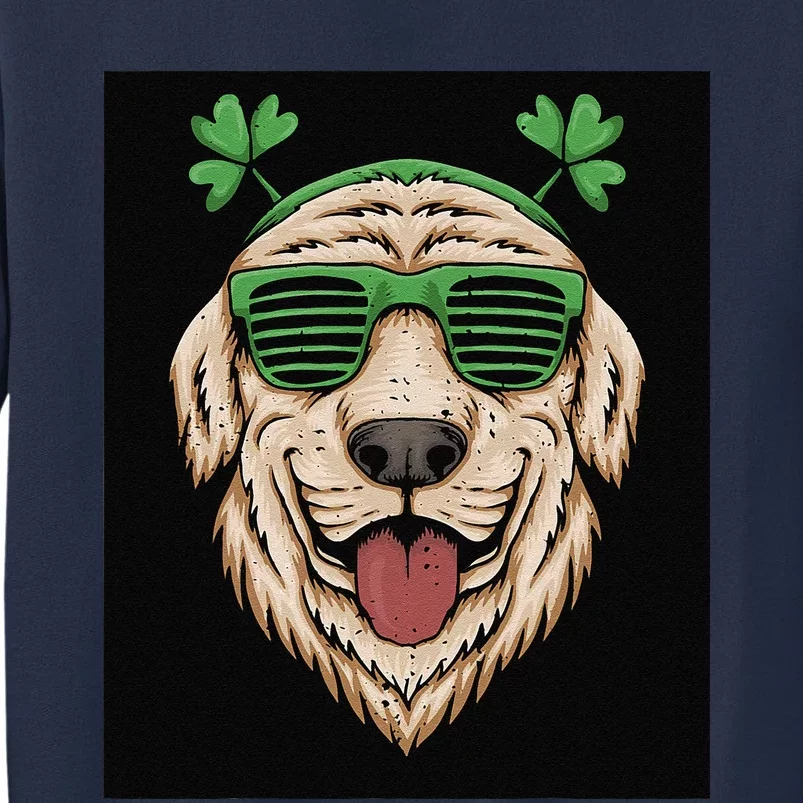 Dog Saint Patrick Day Labrador Retriever Eyeglasses St Patty Sweatshirt