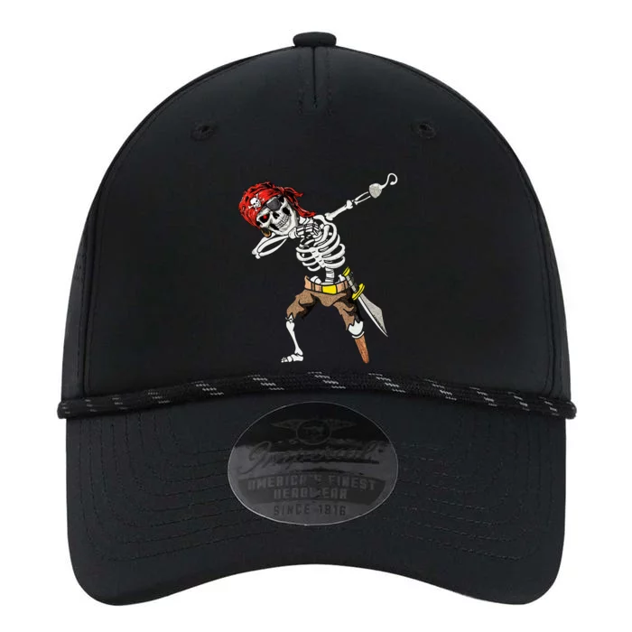 Dabbing Skeleton Pirate Halloween Jolly Roger Pirate Performance The Dyno Cap