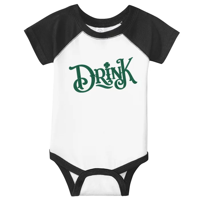 Drink St Patricks Day Festive Infant Baby Jersey Bodysuit