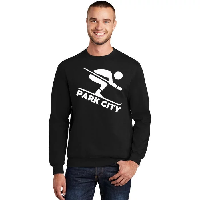 Downhill Skiing Park City Utah Sweatshirt