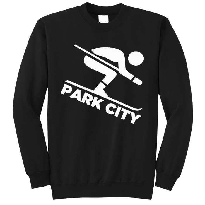 Downhill Skiing Park City Utah Sweatshirt