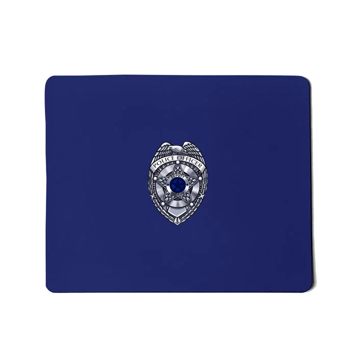 Deputy Sheriff Police Badge Pocket Logo Mousepad