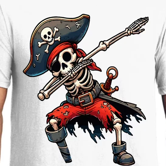 Dabbing Skeleton Pirate Pajama Set