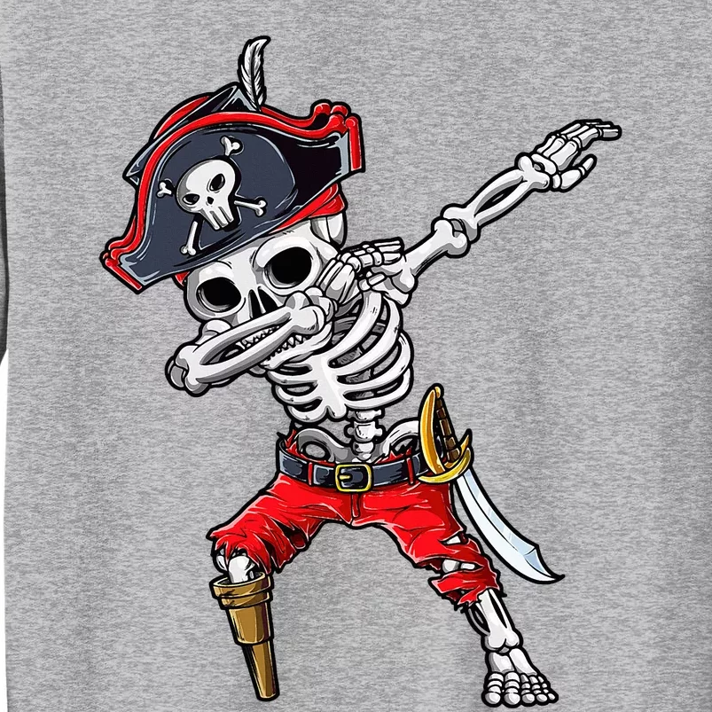 Dabbing Skeleton Pirate Halloween Sweatshirt