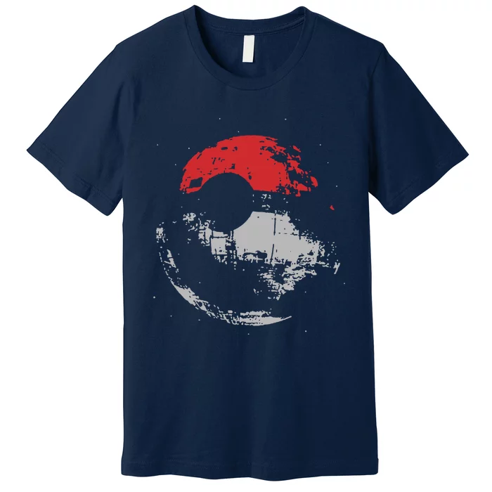 Death Star Pokeball Premium T-Shirt