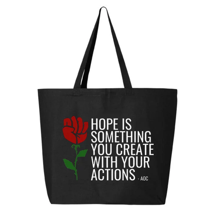 Democratic Socialist Political Change 25L Jumbo Tote