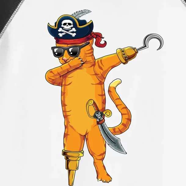 Dabbing Spooky Pirate Cat Halloween Costume Great Gift Toddler Fine Jersey T-Shirt