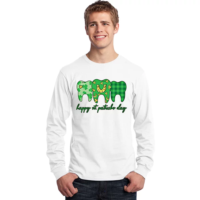 Dental St PatrickS Day Dentist Great Gift Long Sleeve Shirt