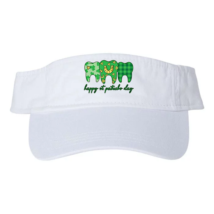 Dental St PatrickS Day Dentist Great Gift Valucap Bio-Washed Visor