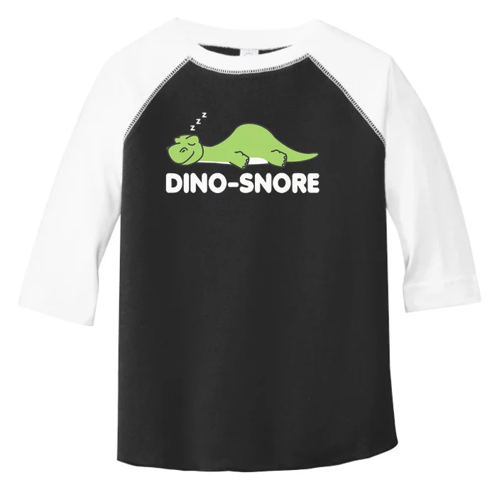 Dino Snore Pajamas Dinosaur Toddler Fine Jersey T-Shirt