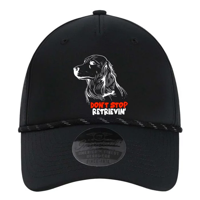 Dont Stop Retrievingolden Retriever Gift Performance The Dyno Cap