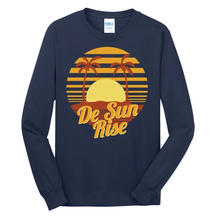 De Sun Rise Tall Long Sleeve T-Shirt