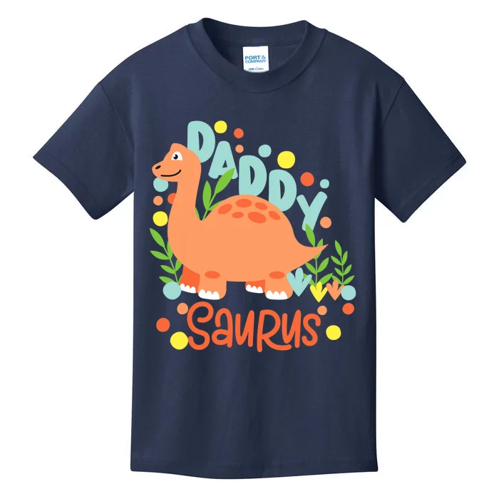 Daddy Saurus Rex Dinosaur Kids T-Shirt