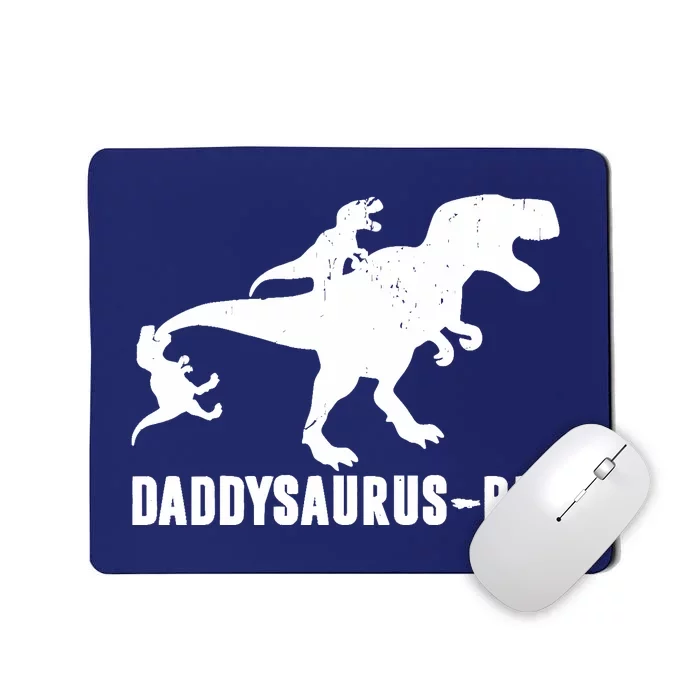 Daddy Saurus - Rex | Funny T-Rex Dinosaur Dad Uncle Grandpa Mousepad