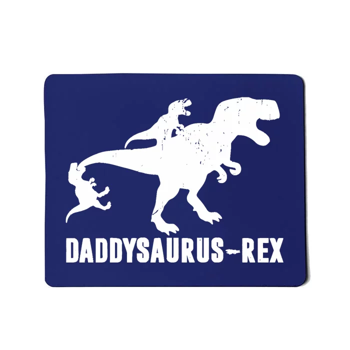 Daddy Saurus - Rex | Funny T-Rex Dinosaur Dad Uncle Grandpa Mousepad