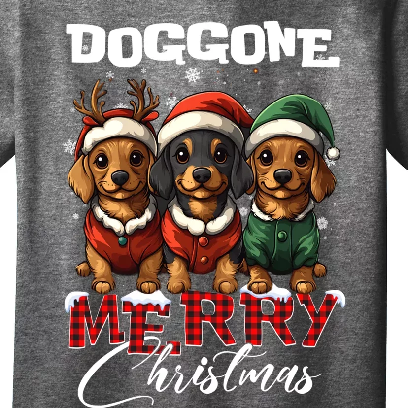 Dachshund Santa Reindeer Christmas Dog Lover Xmas Gifts T-Shirt