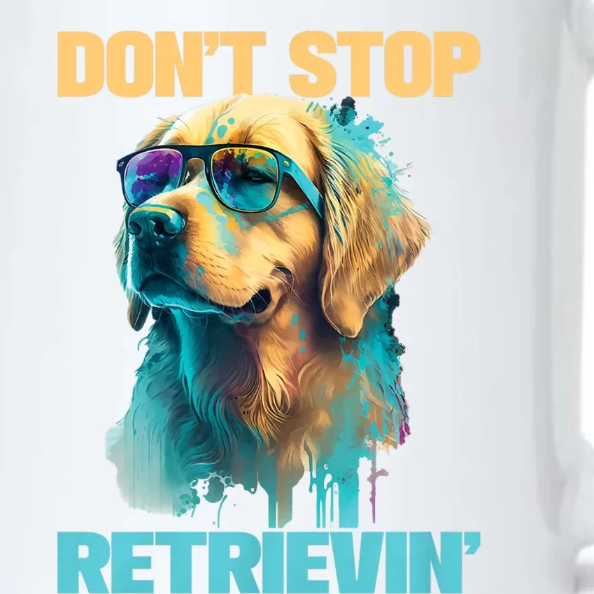 DonT Stop Retrieving Funny Golden Retriever Owner Black Color Changing Mug