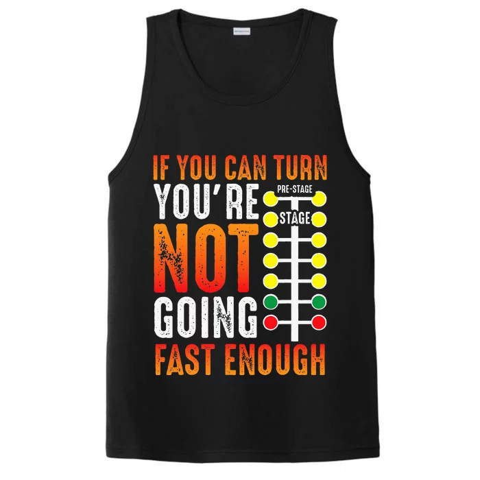 Dragster Saying Race car Driver Skill Drag Racing Performance Tank