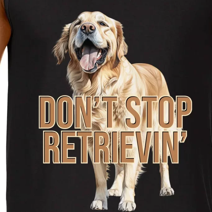 DonT Stop Retrievin Funny Golden Retriever Comfort Colors® Tank Top