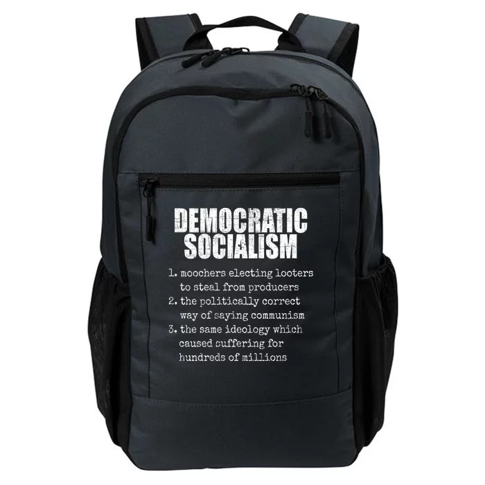 Democratic Socialism Republican Politcal Daily Commute Backpack