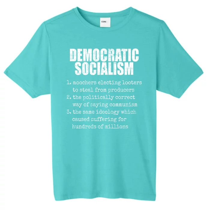 Democratic Socialism Republican Politcal ChromaSoft Performance T-Shirt