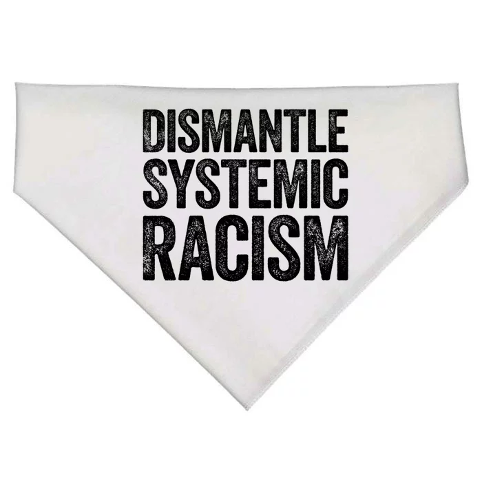 Distle Systemic Racism Gift Hu Rights Meaningful Gift USA-Made Doggie Bandana