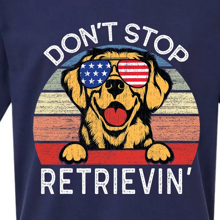 DonT Stop Retrievin Golden Retriever Dog Sueded Cloud Jersey T-Shirt