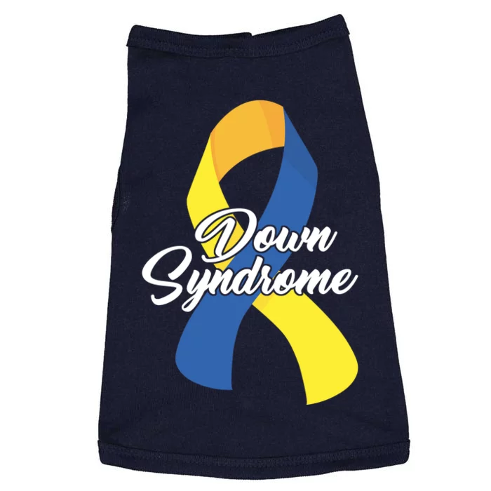 Down Syndrome Ribbon Awareness Doggie Tank