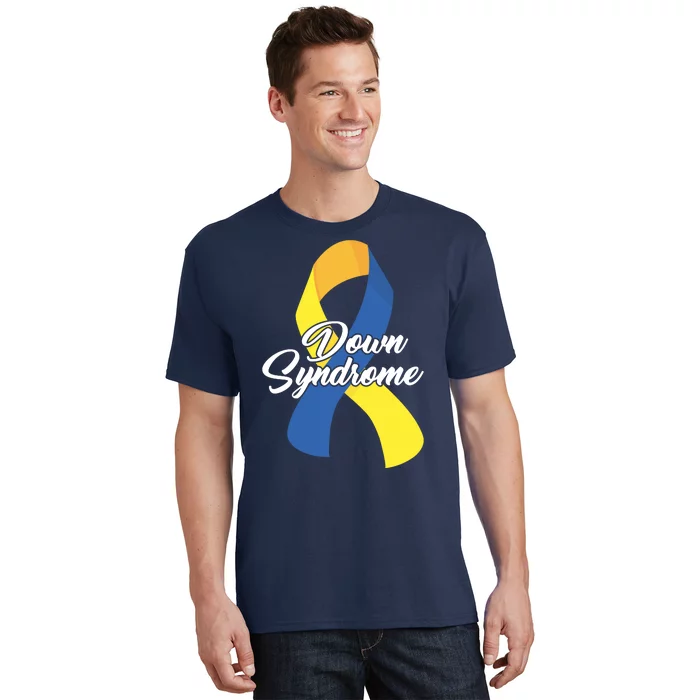 Down Syndrome Ribbon Awareness T-Shirt