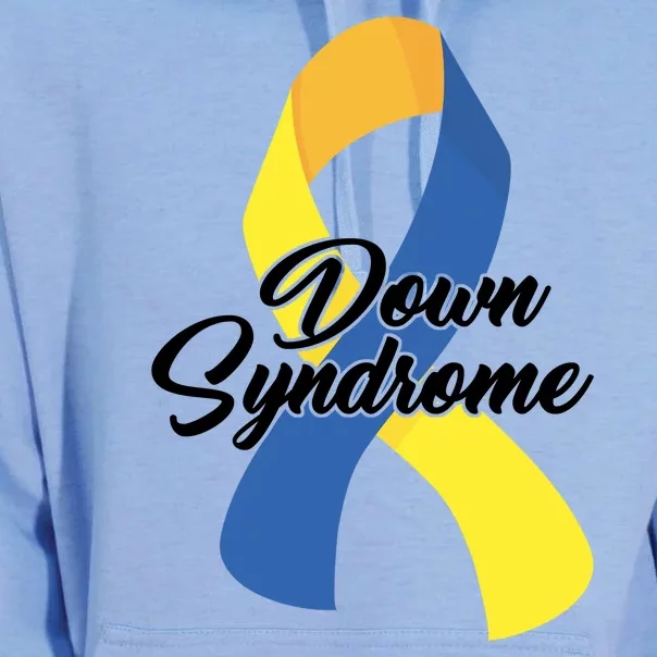 Down Syndrome Ribbon Awareness Unisex Surf Hoodie