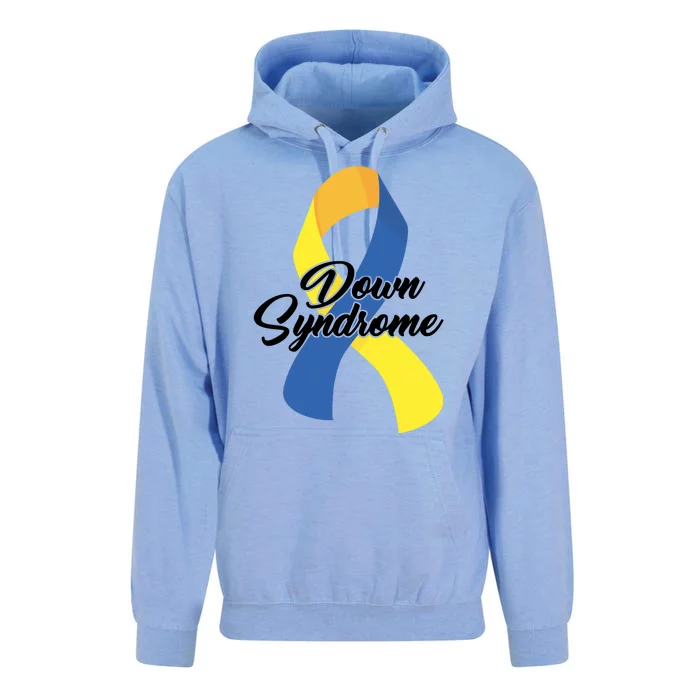 Down Syndrome Ribbon Awareness Unisex Surf Hoodie