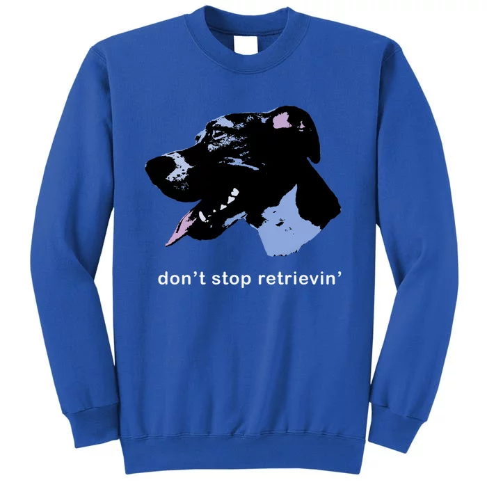 Dont Stop Retrievin: Cute Dog Ideas Cute Gift Tall Sweatshirt