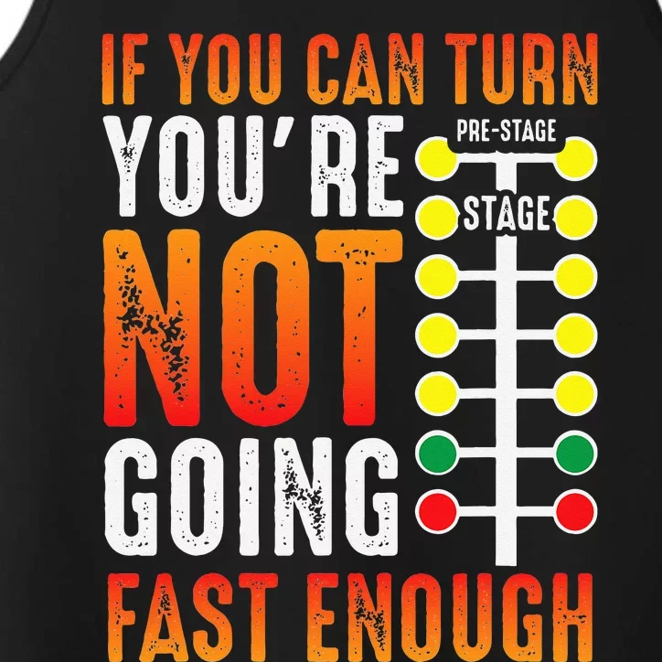 Dragster Saying Race car Driver Skill Drag Racing Performance Tank