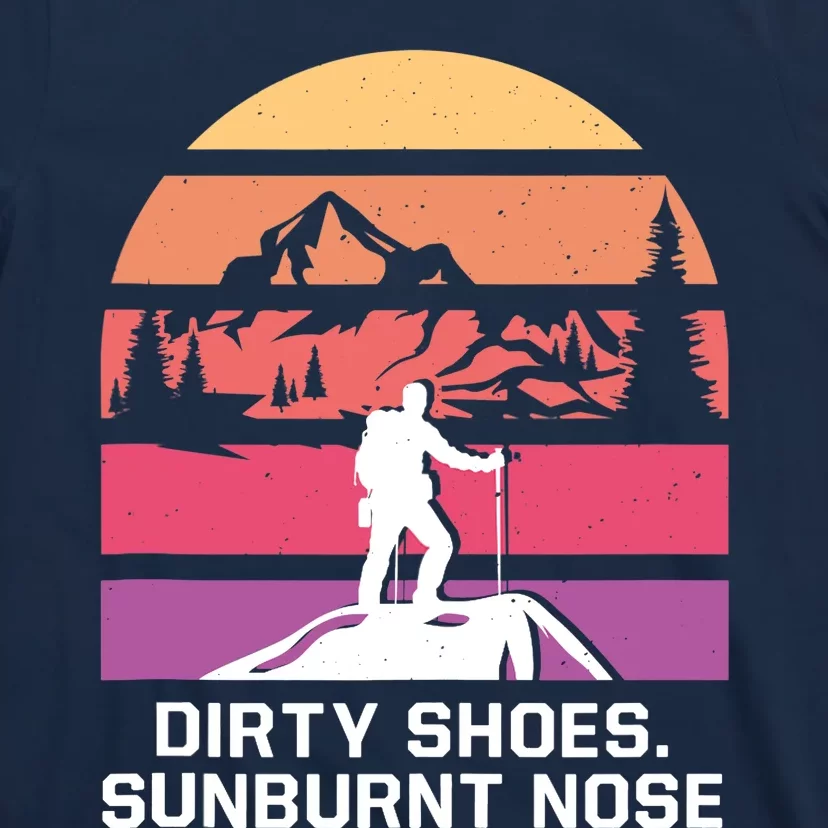 Dirty Shoes Sunburnt Nose Hiking Summer Hiker Tropical Tank Top T-Shirt