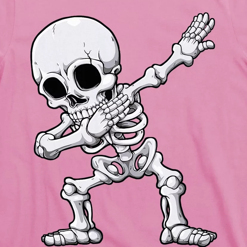 Dabbing Skeleton Skull Rib Cage Dab Dance T-Shirt