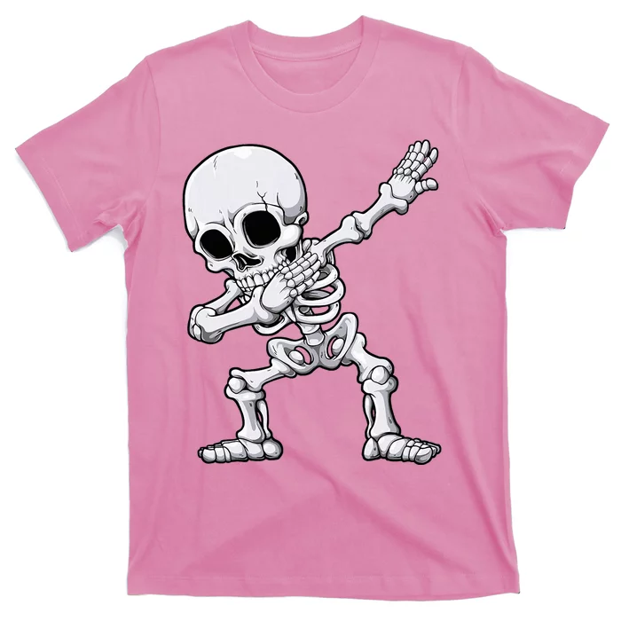 Dabbing Skeleton Skull Rib Cage Dab Dance T-Shirt