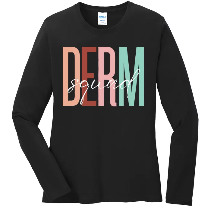 Dermatology Squad Sweatshirt For Dermatologists Dermatology Skincare Ladies Long Sleeve Shirt