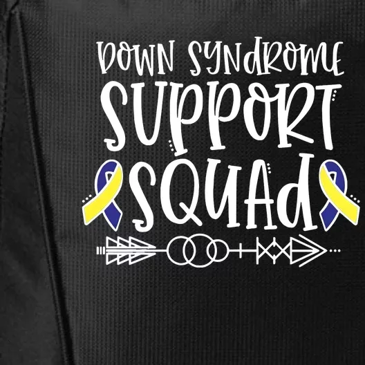 Down Syndrome Support Squad City Backpack