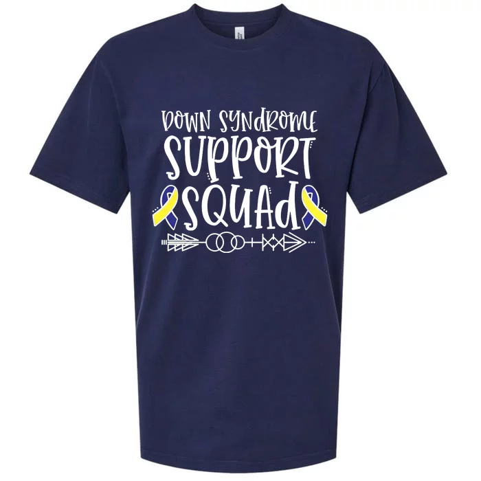 Down Syndrome Support Squad Sueded Cloud Jersey T-Shirt