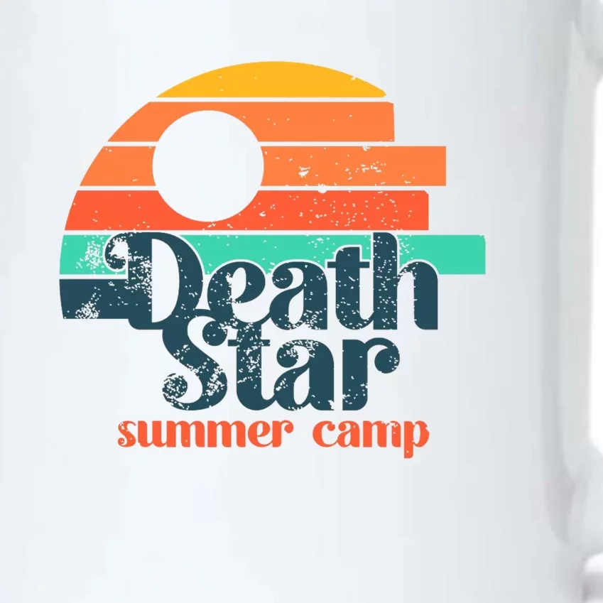 Death Star Summer Camp Funny Summer Vibes Black Color Changing Mug