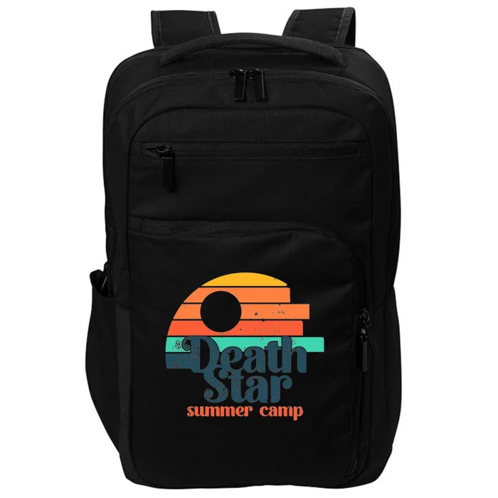 Death Star Summer Camp Funny Summer Vibes Impact Tech Backpack