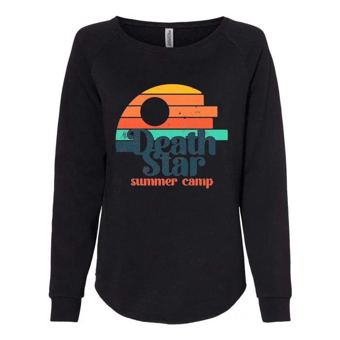 Death Star Summer Camp Funny Summer Vibes Womens California Wash Sweatshirt