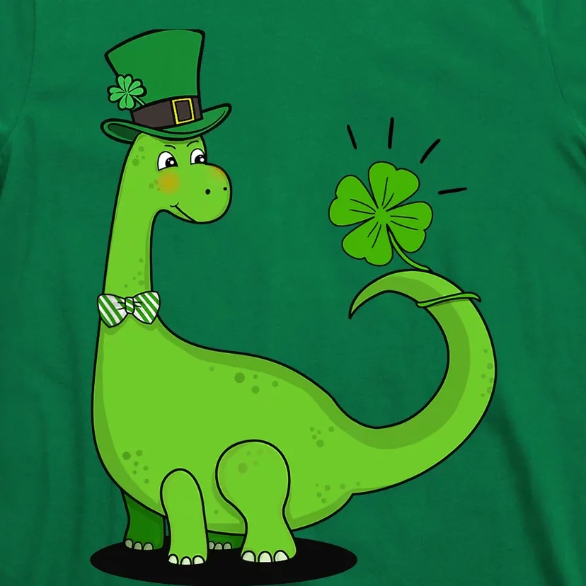 Dinosaur Shamrock St Patrick's Day T-Shirt