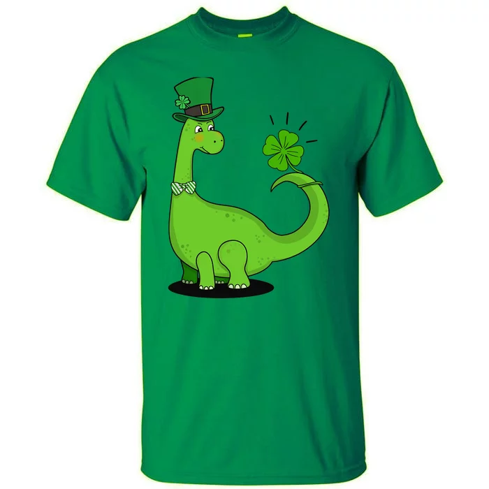 Dinosaur Shamrock St Patrick's Day Tall T-Shirt