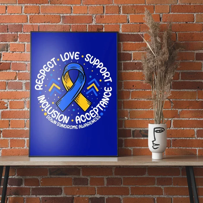 Down Syndrome Support Down Syndrome Awareness Poster