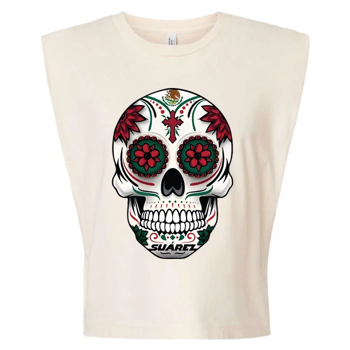 Daniel SuáRez Skull 99 Garment-Dyed Women's Muscle Tee