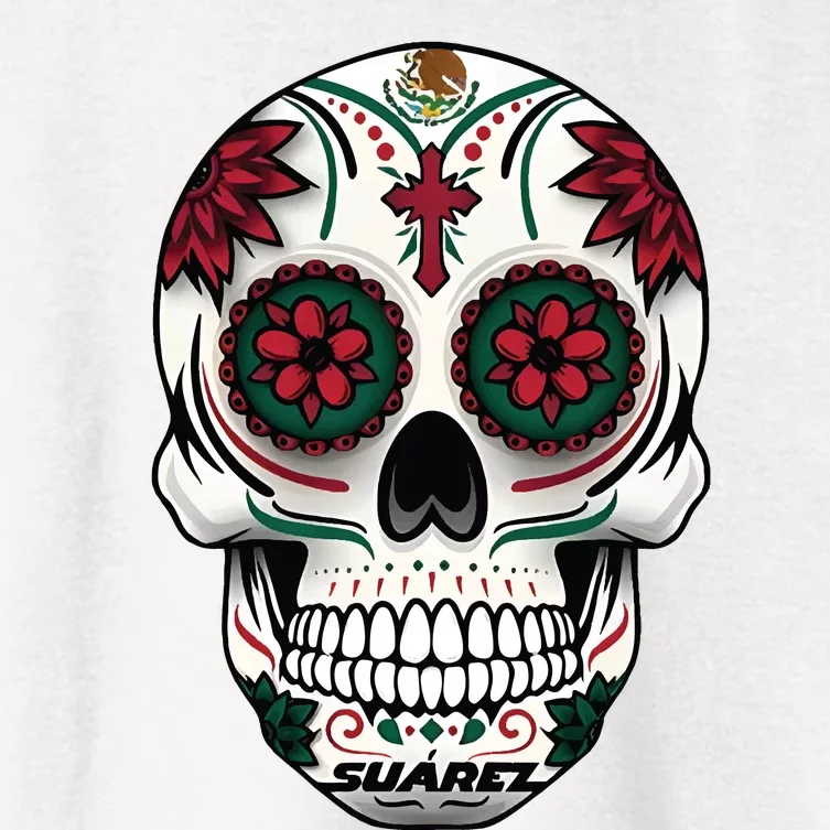 Daniel SuáRez Skull 99 Women's Crop Top Tee